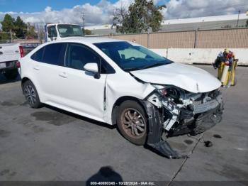  Salvage Toyota Corolla