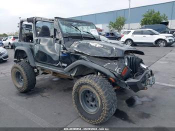  Salvage Jeep Wrangler