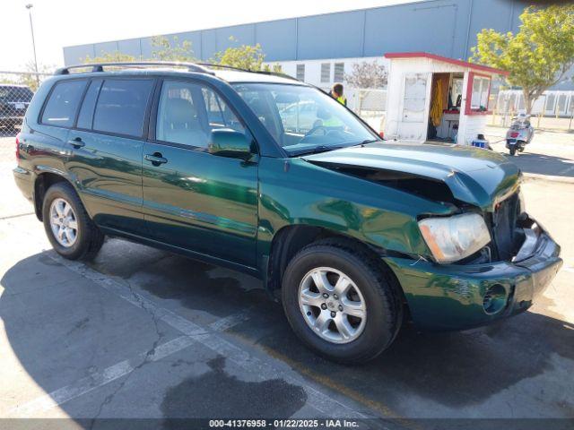  Salvage Toyota Highlander