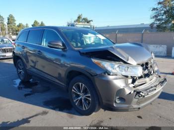  Salvage Toyota Highlander