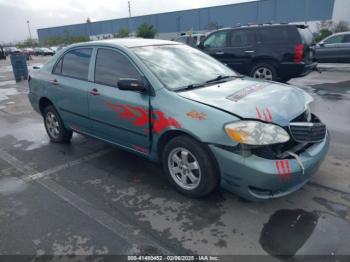  Salvage Toyota Corolla