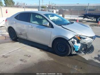  Salvage Toyota Corolla