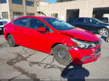  Salvage Chevrolet Cruze