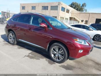  Salvage Lexus RX