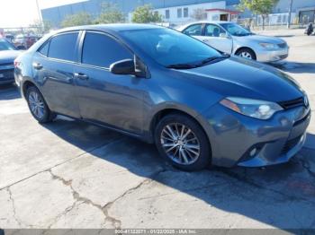  Salvage Toyota Corolla