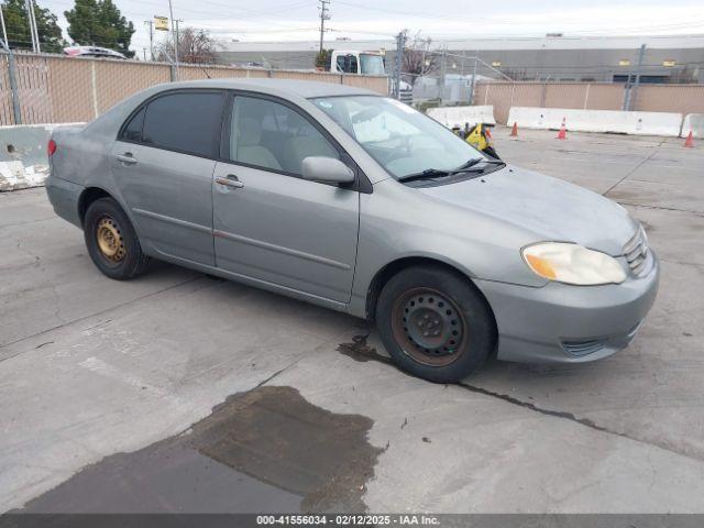  Salvage Toyota Corolla