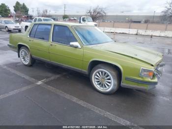  Salvage Cadillac Fleetwood