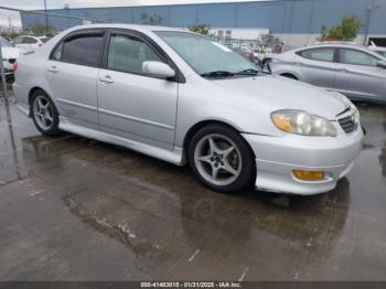  Salvage Toyota Corolla