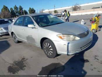  Salvage Toyota Camry