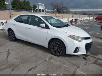  Salvage Toyota Corolla