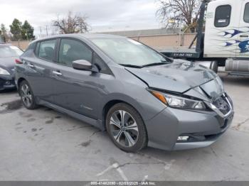  Salvage Nissan LEAF