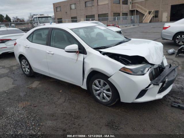  Salvage Toyota Corolla