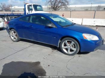  Salvage Pontiac G6