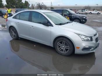  Salvage Chevrolet Cruze