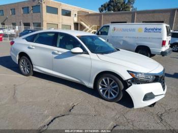  Salvage Honda Accord