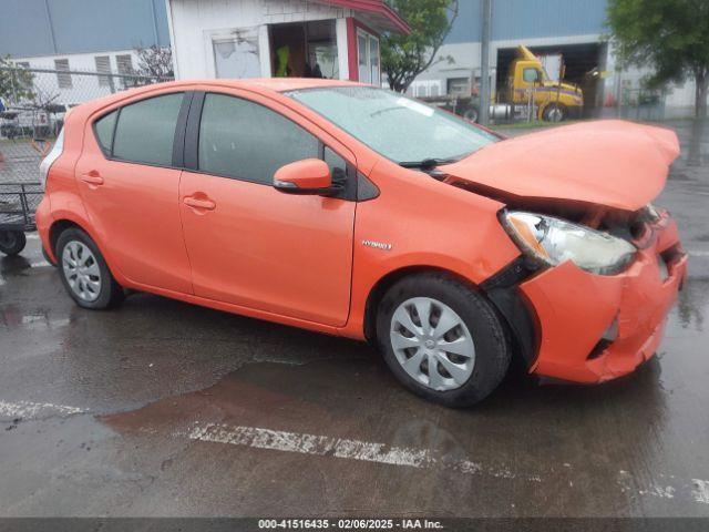  Salvage Toyota Prius c