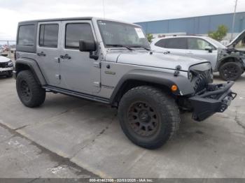  Salvage Jeep Wrangler