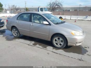  Salvage Toyota Corolla