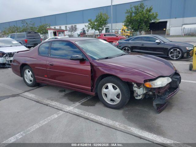  Salvage Chevrolet Monte Carlo