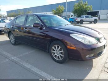  Salvage Lexus Es