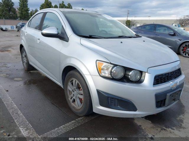  Salvage Chevrolet Sonic