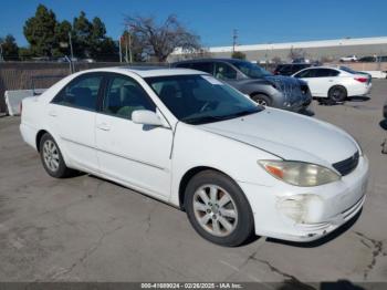  Salvage Toyota Camry