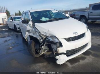  Salvage Toyota Matrix