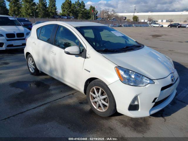  Salvage Toyota Prius c