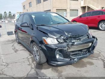  Salvage Chevrolet Sonic