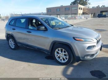  Salvage Jeep Cherokee