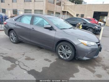  Salvage Toyota Camry