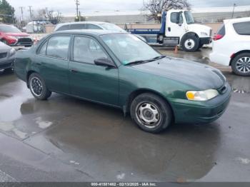  Salvage Toyota Corolla