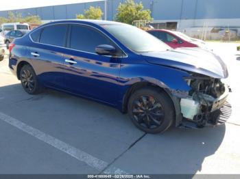  Salvage Nissan Sentra