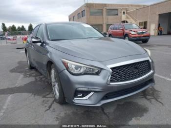  Salvage INFINITI Q50