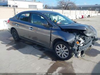  Salvage Nissan Sentra