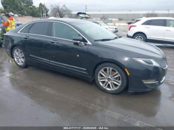  Salvage Lincoln MKZ