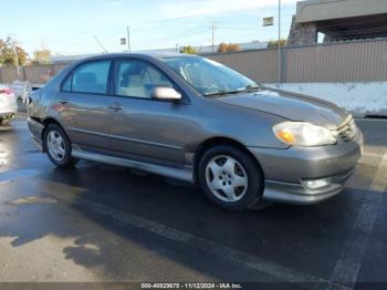  Salvage Toyota Corolla