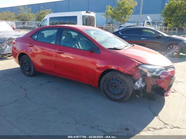  Salvage Toyota Corolla