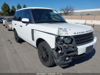  Salvage Land Rover Range Rover