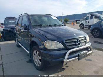  Salvage Mercedes-Benz M-Class