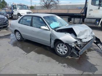  Salvage Toyota Corolla