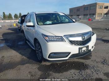  Salvage Acura MDX