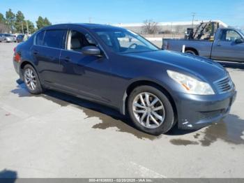  Salvage INFINITI G37