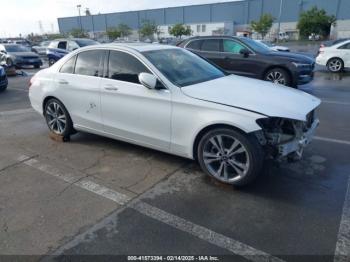  Salvage Mercedes-Benz C-Class