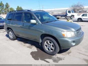  Salvage Toyota Highlander