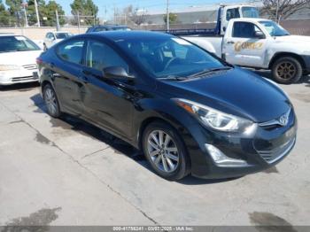  Salvage Hyundai ELANTRA