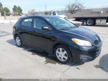  Salvage Toyota Matrix