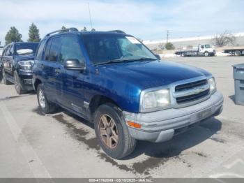  Salvage Chevrolet Tracker