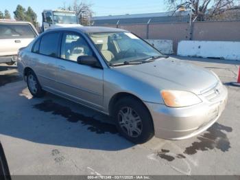  Salvage Honda Civic