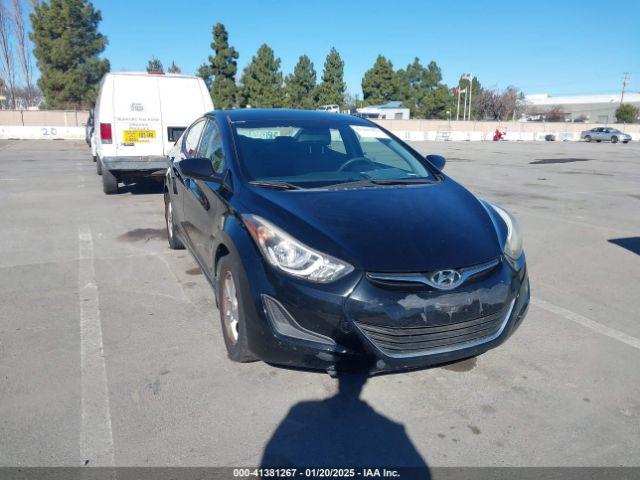  Salvage Hyundai ELANTRA